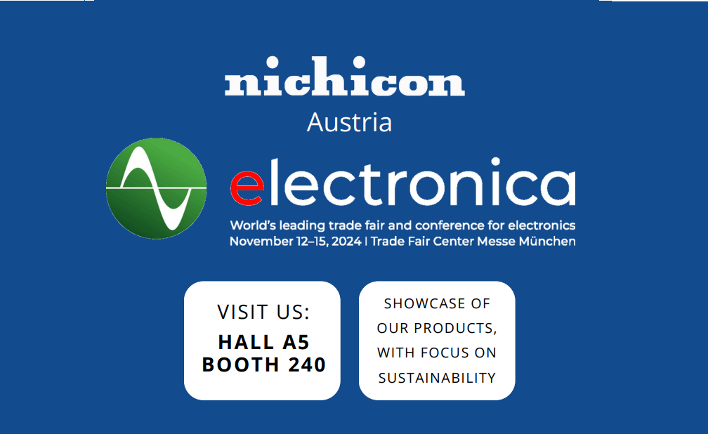 Nichicon at Electronica 2024